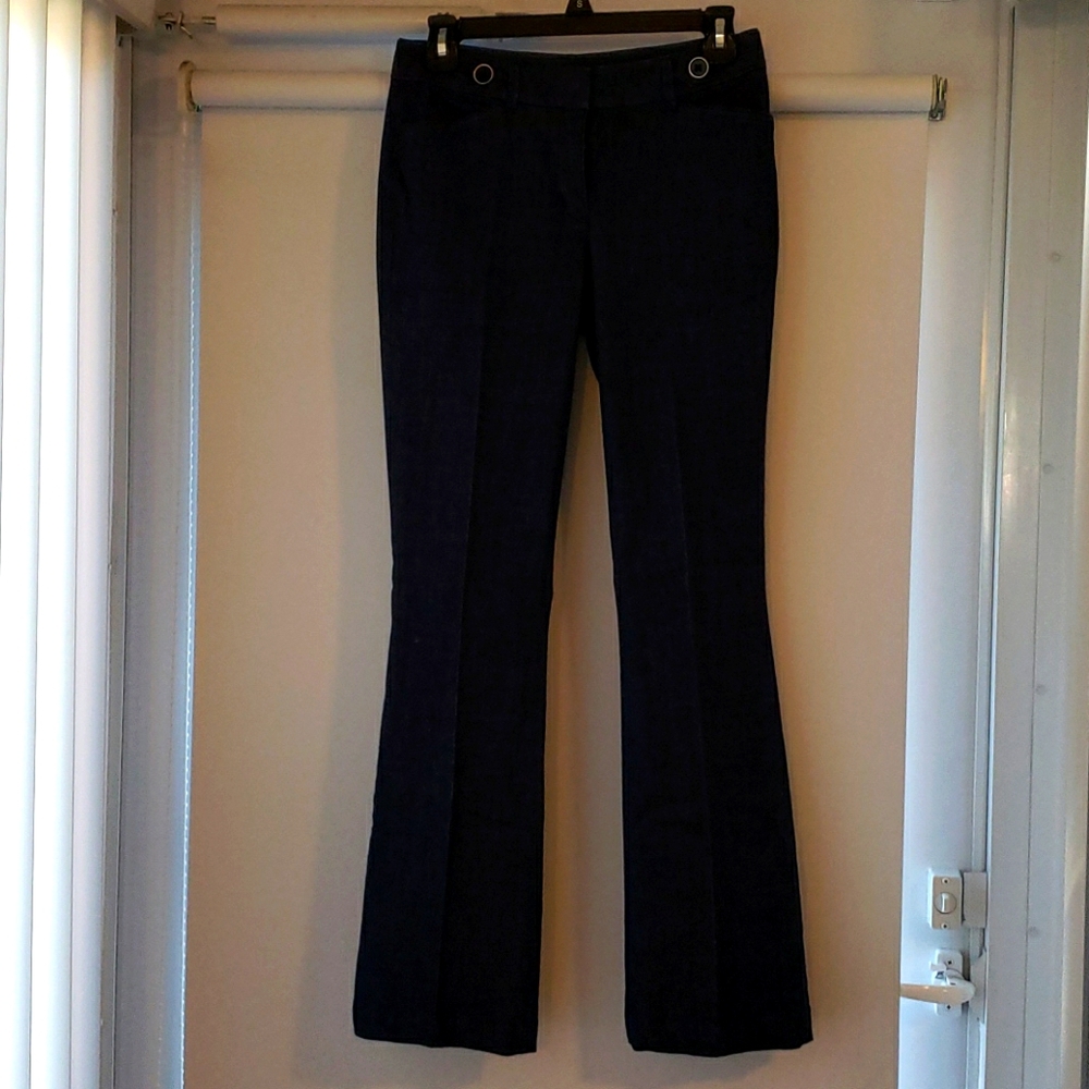 White House Black Market Denim Trousers
